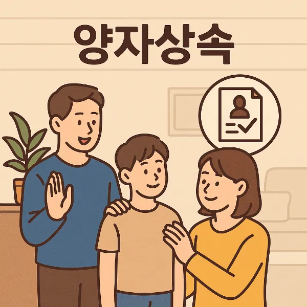 성남변호사사무실, 양자상속